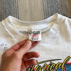Vintage 90s Eldora Speedway Big One Dirt Track Racing T-Shirt Size Medium