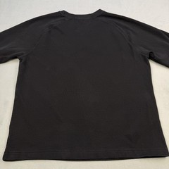 Slate & Stone Shirt Mens XXL Black Thermal Waffle Knit Long Sleeve Crewneck