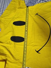 VTG Smiley Face Big Logo Yellow Face Single Stitch T-Shirt Size XL USA 80s 90s