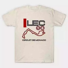 Charles Leclerc, circuit de monaco, formula 1, F1 – Formula 1 – T-Shirt