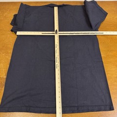 VINTAGE Galt Sand Shirt Mens Large Black Crest MADE IN USA 90s