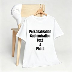 Father’s Day Custom T Shirt Personalized Name Photo Gift For Loving Father