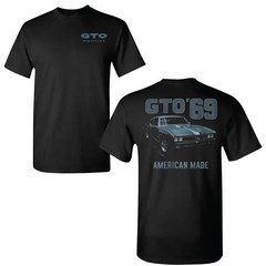 Pontiac GTO ?69 Muscle Car T-Shirt ? Vintage American Made Graphic Tee, Classic