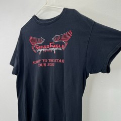 Spread Eagle Concert T Shirt XL Rock Band Subway to the Stars Tour Double Sided