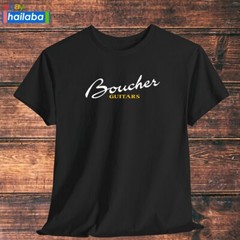 Boucher Guitars Logo Shirt Black/Navy/Grey/White/Orange T-Shirt S-5XL