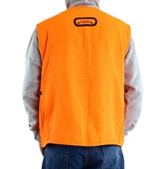 Cabela’s Men’s Hunting Vest Sportsman Outdoor Tactical Pack Gear Blaze Orange