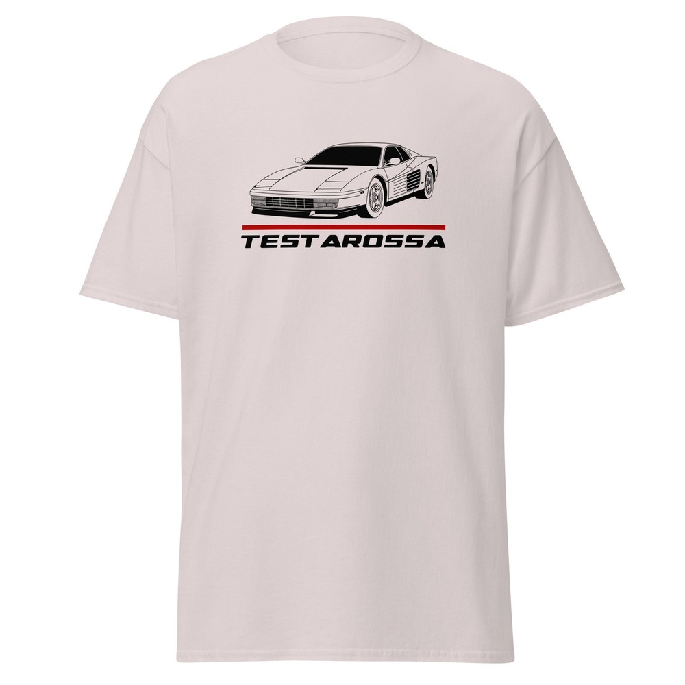 For Ferrari Testarossa 1984 Fans Flat 12 Iconic Supercar T-Shirt Birthday