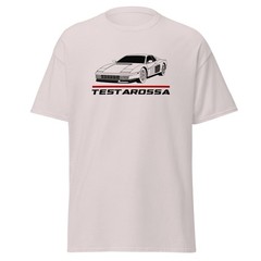 For Ferrari Testarossa 1984 Fans Flat 12 Iconic Supercar T-Shirt Birthday