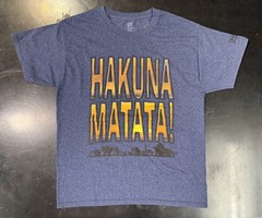 Unisex T-Shirt Disney Hakuna Matata The Lion King Timon and Pumbaa Simba Size -M