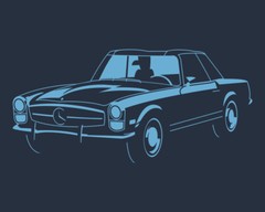 1970 280sl Unisex T-Shirt Multi Colors S-XL FREE S&H! Mercedes-Benz