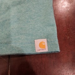 Carharett Work Wear Loose Fit Brand Logo T-shirt Men’s 2XL Blue