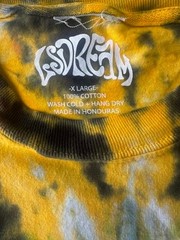XL LSDream Choose Your Adventure V.2 Tie Dye Double-Sided Graphic Print T-Shirt