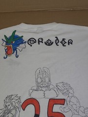 Vtg Y2k Anime /Game Characters Handmade Hand Drawn Single Stitch T Shirt XXL