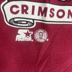 VTG Starter University of Alabama Shirt Mens Red Crimson Tide AOP Made in USA
