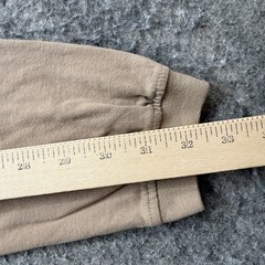 Kuhl Long Sleeve T-Shirt Men M Beige Khaki Wildfibre Crew Neck Solid Breathable