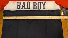 Bad Boy Entertainment XL Jersey NWT Red White Blue 94 Hip Hop Streetwear Shirt