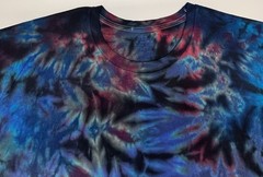 Handmade Tie Dye T-Shirt Unisex Size XL Multicolor Scrunch Design Gildan Tee NEW