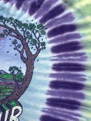 Vintage Hand Dyed by Sundog Men’s T shirt Furthur Fall Tour 2012 Tie dye – 2XL