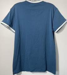 Scott James 1/4 Zip Henley SS T-Shirt Men’s S BossBlue/Chalk SJTS-21014