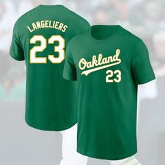 🔥Shea #23 Langeliers Oakland 2025 Name & Number Fan Athletic Gifts