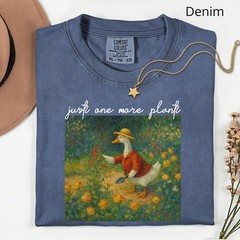 Comfort Tee Garden Goose Plants Animal Graphic Nature Gardener Farm Shirt