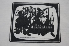 Vintage Junkyard Gang Fat Albert Shirt Size LG Front/Back Print Scene Not Herd