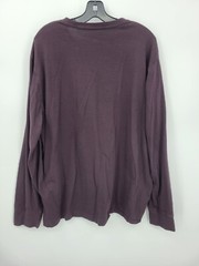 Eddie Bauer Shirt Mens XL Brown Crew Neck Long Sleeve Casual Outdoor Cotton