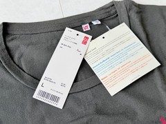 Wellen surf x UNIQLO NWT T-Shirt Size L Dark Gray Japan