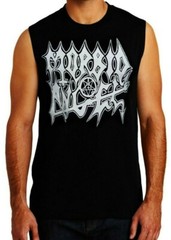 MORBID ANGEL BLACK METAL Band Black Muscle Shirt