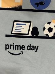Amazon Prime Day 2026 Employee PEAK Blue T-shirt Limited Release sz Large