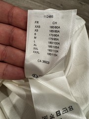Louis Vuitton Embossed LV Logo T-Shirt White XXL