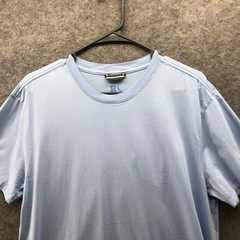 Reserva Pima Cotton Crew Neck T-Shirt Mens M Light Blue Short Sleeve Crewneck