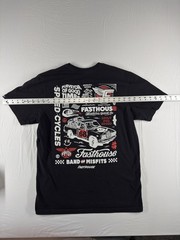 Fasthouse Brand Heavyweight T-Shirt Crew Neck Large Black