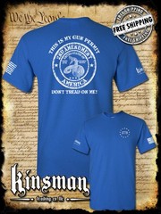 This Is My GUN PERMIT Don’t Tread on Me 2nd Amendment T-Shirt Firearm Rights USA
