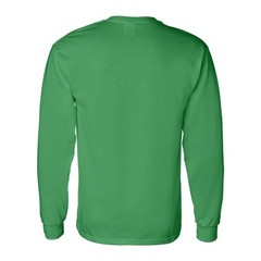 Gildan – 6 Pack Heavy Cotton Long Sleeve T-Shirt – 5400 Color Irish Green Tee
