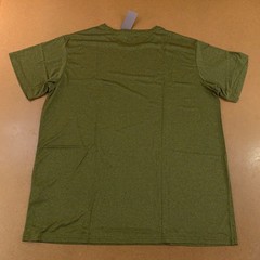 Akawooko Mens 3X-Large Olive Green Classic Short Sleeve Crew Neck T-Shirt NWT