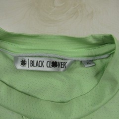 Black Clover Shirt Mens Extra Large Green Long Sleeve Performance Stretch Golf