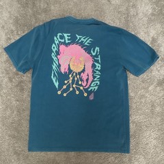 Volcom Blue Men’s Large Crew Neck Short Sleeve T-Shirt FREE SHIPPING