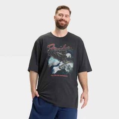 Fender Mens Big & Tall Fender Guitar Fine Electric Instruments Shirt New LT-5XLT