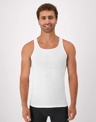 Hanes Men’s TAGLESS ComfortSoft White A-Shirt 6-Pack Shirts Tank FreshIQ Value