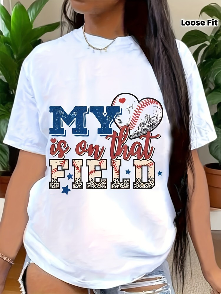 Vintage Baseball Mom TShirt Short Sleeve Shirt with Baseball Bat Number 1 Print