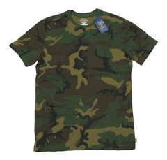 Polo Ralph Lauren Men’s Green Camo Graphic Print Crew-Neck Sleep T-Shirt