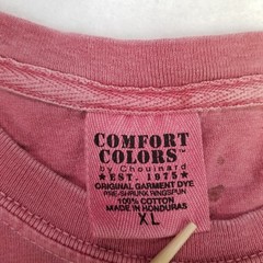 VTG Comfort Colors Mens Faded Red Alabama University Crimson Tide Denny Shirt XL