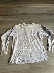 Vintage Panama Jack Long Sleeve Shirt L Fits SM Beach Sun Tropical Ocean 90s
