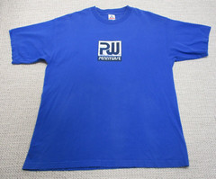 Vtg Alstyle Pennywise Shirt Mens XL Blue Short Sleeve Punk Rock Band Music Y2K