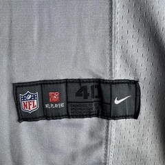 Houston Texans Jersey Mens 40 Gray NFL Football Pro Bowl Shirt Nike Watts 99