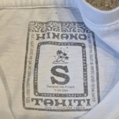 Hinano Tahiti Island Girl T Shirt White Sz S Polynesia Streetwear