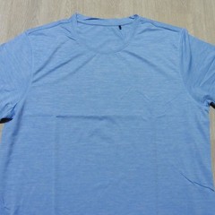 GREYSON Mens M MEDIUM GUIDE SPORT T SHIRT=BAREBONE=PERFORMANCE GOLF TEE BLUE