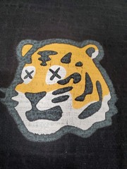 HUMAN MADE Tiger Graphic Short Sleeve Tee Mens Size Small Single Stich Japan