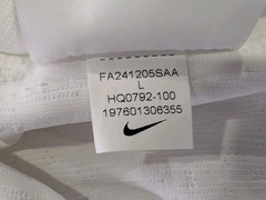 Nike Court Men’s Dri-FIT ADV Textured Tennis Polo – HQ0792 100 – White – Size: L